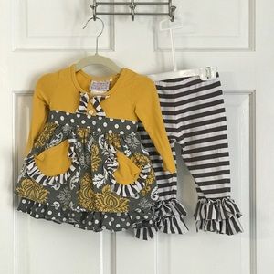 Serendipity Clothing ruffle set